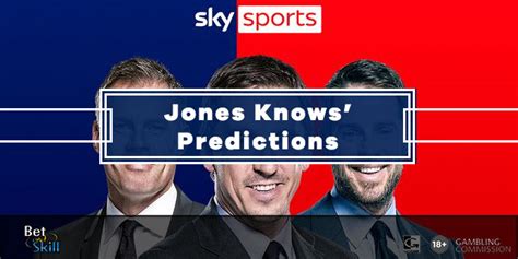 jones knows prediction